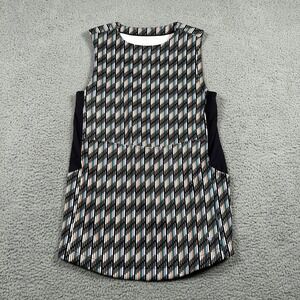 Bad‎ Birdie Golf Vest Womens XS Sleeveless Athletic Stretch Geometric Print